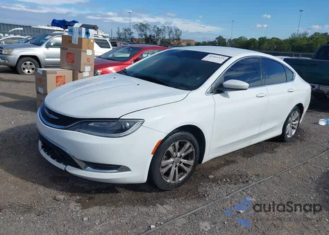 2015 Chrysler 200 Limited from USA, damaged, VIN 1C3CCCAB1FN743658